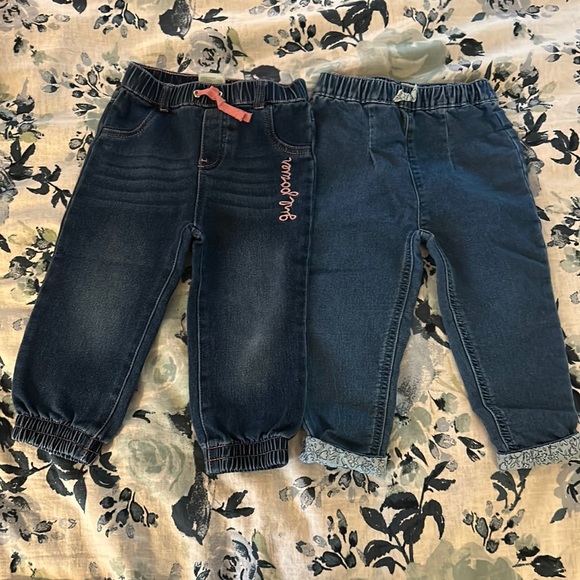 2PC First Impressions Toddler Jeans - Sz 24M - Picture 1 of 6